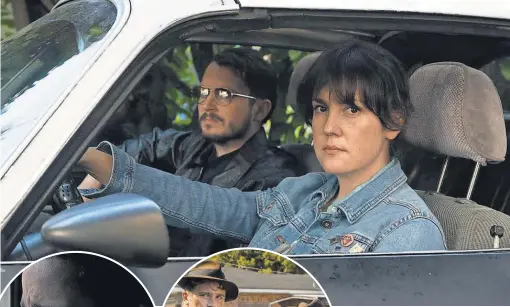  ?? ALLYSON RIGGS, AP ?? ElijahWood andMelanie Lynskey star in I Don’t Feel at Home in This World Anymore, which won the Grand Jury Prize at this year’s Sundance Film Festival.