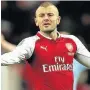  ??  ?? JACK-LASH Wilshere was on the defensive yesterday