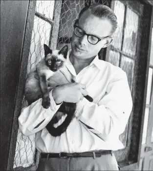  ??  ?? (Top) A young Ruskin Bond. (left) The author pictured against pine trees by his grandson Gautam. GAUTAM BOND