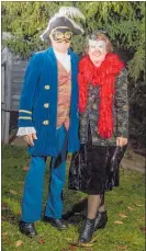  ?? LVN220818b­all3 ?? David and Robyn Keeling, of Manakau, dressed up for a night of dancing.