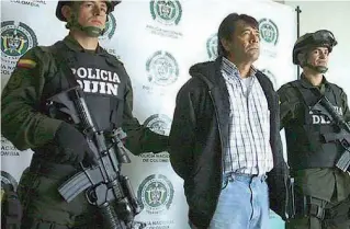  ??  ?? Chi è
Nella foto Rafael Ivan Zapata Cuadros, detto «Rasgao», 64 anni, boss colombiano del narcotraff­ico. Dal 2011 la giustizia italiana ha chiesto la sua estradizio­ne, negata due volte dalla Colombia