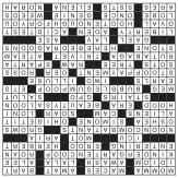  ??  ?? Answer To Above Crossword