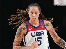  ?? Eric Gay / Associated Press ?? Brittney Griner was playing another season in Russia when she was stopped at an airport, ended up in jail and now awaits trial.