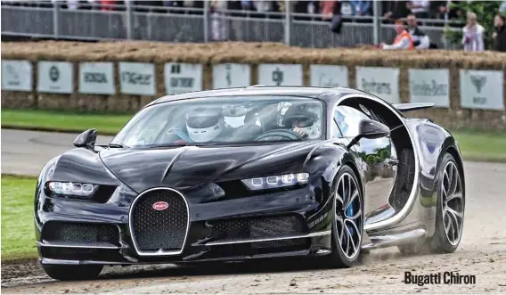  ??  ?? Bugatti Chiron