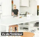  ??  ?? Vu de l’intérieur