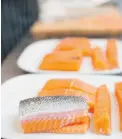  ??  ?? Kuterra salmon described as ‘ buttery’.