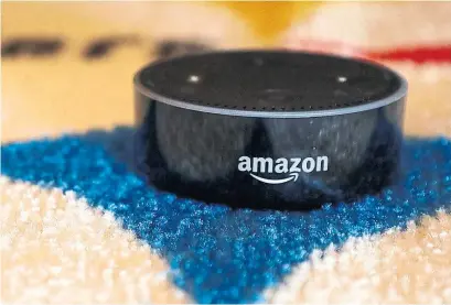  ?? JESSIE WARDARSKI/PITTSBURGH POST-GAZETTE VIA THE ASSOCIATED PRESS FILE PHOTO ?? Amazon will release an Echo Dot voice-controlled speaker designed for children, which comes with “FreeTime on Alexa.”