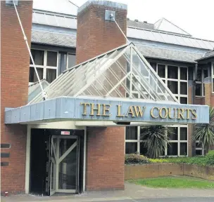  ??  ?? ● Warrington Combined Crown and County Court Centre, also known as The Law Courts, on Legh Street in Warrington