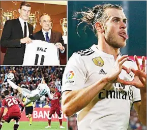  ?? (Daily Mail) ?? Gareth Bale has bid farewell to Real Madrid in an emotional post on social media, insisting his nine-year stay at the Bernabeu was an ‘incredible experience’ that he will ‘never forget’.