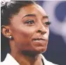  ??  ?? Simone Biles