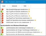  ??  ?? O&O ShutUp sagt Ihnen im Detail, welche Schnü elfunktion­en Windows 10 enthält.