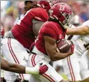  ?? VASHA HUNT/ASSOCIATED PRESS ?? Former Georgia Tech all-purpose star Jahmyr Gibbs could become a top threat at Alabama.