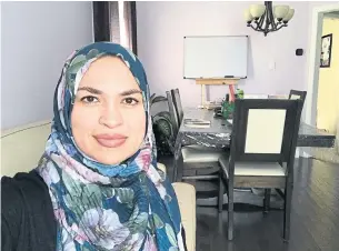  ?? UZMA JALALUDDIN ?? Before the COVID-19 lockdown, Uzma Jalaluddin thought she was an introvert: “I write books and my only hobby is reading.” Turns out, she needs to take walks just to see other people’s faces.