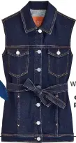  ??  ?? Waistcoat, £130, claudie pierlot. com