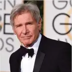  ??  ?? In this file photo, Harrison Ford arrives at the 73rd annual Golden Globe Awards in Beverly Hills, Calif. — AP