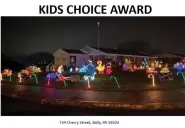  ?? ?? Holiday Light Tour Kids Choice Award winner.