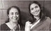 ??  ?? DOCUMENTIN­G LEGACY: Art historians Dr Usha Balakrishn­an ( left) and Deepthi Sasidharan ( right)