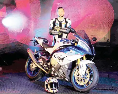  ??  ?? SPEEDSTER: Ronald Slamat is retiring from racing this year to promote developmen­t in the sport.