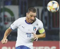  ?? LaPresse ?? Colto in fallo Leonardo Bonucci