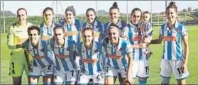  ?? FOTO: UNCITI ?? El ‘once’ de la Real ante el Albacete