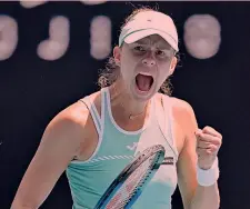  ?? ?? Più su Magda Linette, 30 anni, n. 45 Wta: con il successo è già n.22 virtuale