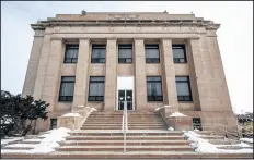  ?? KYLE TELECHAN/POST-TRIBUNE ?? The Gary City Hall is in need of some remodeling as some city workers have been transferre­d there.