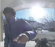  ?? SUBMITTED PHOTO ?? The suspect was recorded stealing a delivered package from a street in the Kingsview neighborho­od in White Plains. Anyone who knows the identity of the suspect is asked to call Officer J. Zachmeier at 301-932-2222.