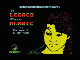  ??  ?? [ZX Spectrum] Richard Hewison worked on A Legacy For Alaric, along with John Wilson.