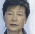  ??  ?? Park Geun-hye