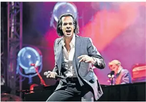  ?? FOTO: MICHAL KAMARYT/IMAGO ?? Nick Cave & The Bad Seeds auf ihrer aktuellen Tour.