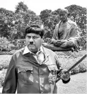  ??  ?? Naramalli Sivaprasad dressed as Hitler