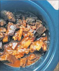  ?? AP PHOTO ?? Barbecue beer beef stew is a recipe by Katie Workman.