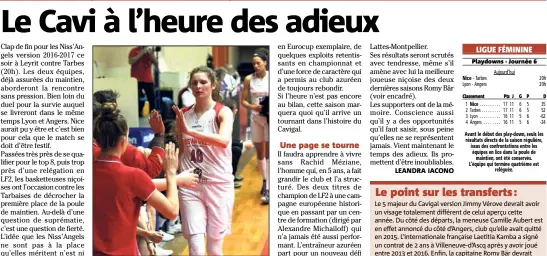  ?? (Photo Eric Ottino) Playdowns - Journée  ?? Romy Bär suit Rachid Méziane à Lattes-Montpellie­r.