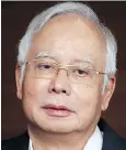  ??  ?? Najib Razak