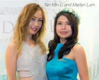  ??  ?? Tan Min-li and Marilyn Lum
