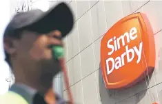  ??  ?? MIDF Research was positive on the news as the monetisati­on of Sime Darby’s asset in Australia should help to lower the group’s net gearing.