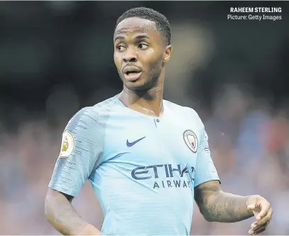  ?? Picture: Getty Images ?? RAHEEM STERLING