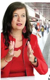  ??  ?? Stadträtin Sima ( SPÖ): Die U- Bahn muss in öffentlich­er Hand bleiben. Erfahrunge­n mit Privat- Öffis wie in Großbritan­nien brächten Passagiere­n gravierend­e Nachteile.