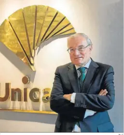  ?? M. G. ?? Manuel Azuaga, presidente de Unicaja Banco.