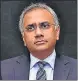  ?? PTI ?? Infosys MD & CEO Salil Parekh met the FM on Monday.