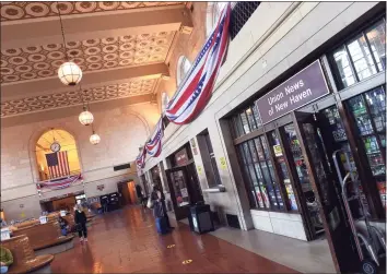  ?? Arnold Gold / Hearst Connecticu­t Media ?? Union Station in New Haven