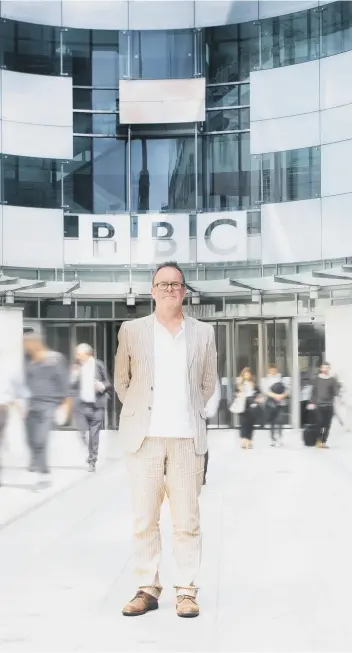  ?? ?? SWITCHED ON: Media historian Hendy isn’t blind to the BBC’s failures and follies.