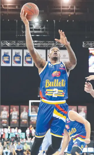  ??  ?? Gold Coast Rollers signing Torrey Craig in action for the Bullets in the NBL. Picture: JACK TRAN TERRY WILSON