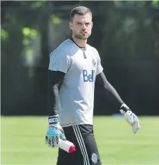  ?? NICK PROCAYLO ?? Goalie Stefan Marinovic has joined the Whitecaps from SpVgg Unterhachi­ng in the German third division.