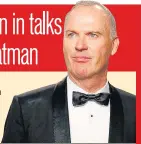  ?? PHOTO: REUTERS ?? Michael Keaton