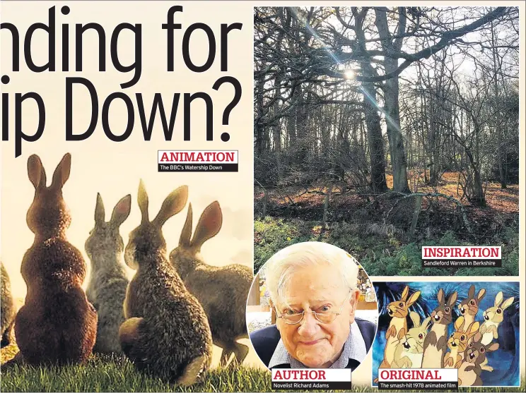  ??  ?? The BBC’S Watership Down