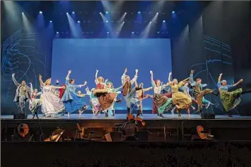  ?? Doug Liebig / Times Union archive ?? A scene from the 2022 High School Musical Theater Awards at Proctors in Schenectad­y. The 2023 awards ceremony, presented by Proctors, takes place Saturday, May 13.