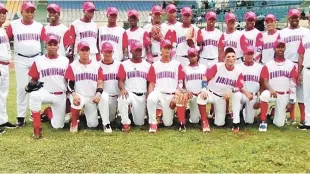  ?? FUENTE EXTERNA ?? Integrante­s del equipo U-15 de República Dominicana que ganó medalla de oro de manera conjunta con Estados Unidos.