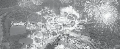  ?? UNIVERSAL ORLANDO/TNS ?? Universal Orlando said Epic Universe will be the company’s largest theme park.