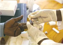  ??  ?? One of the ways to safeguard one’s health is by having an HIV test